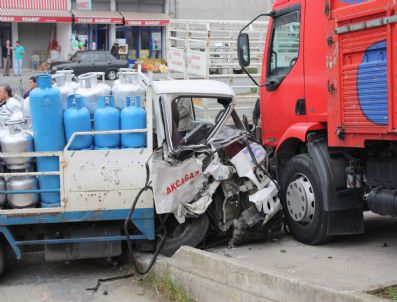 Trabzon'da Trafik Kazası: 1 Yaralı