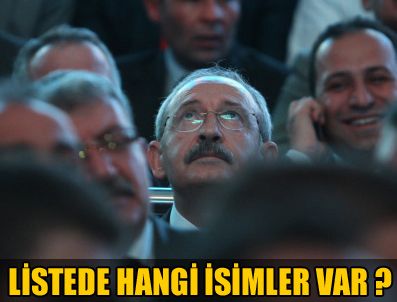 SACID YıLDıZ - CHP'yi seçime taşıyacak liste açıklandı
