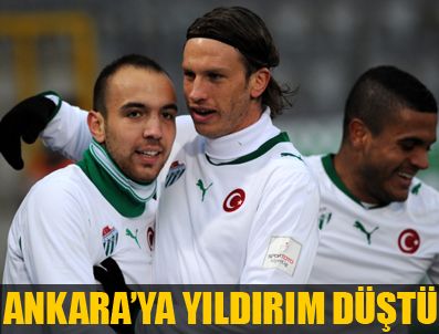 Bursaspor gol oldu yağdı