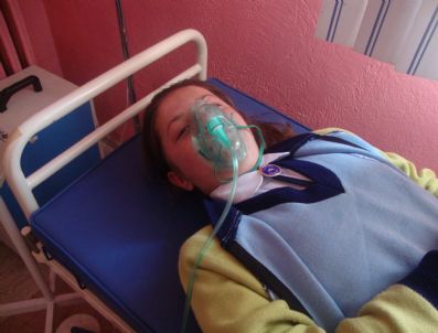 İlköğretim Okulundaki Yangın Tatbikatı Gerçeğini Aratmadı