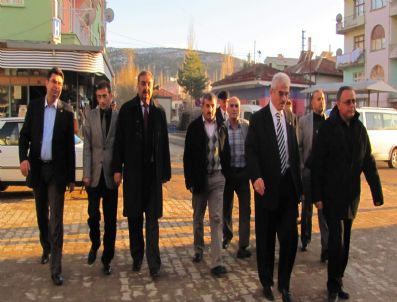 HÜSNÜ TUNA - Ak Parti Milletvekilleri Bozkır'da İncelemelerde Bulundu