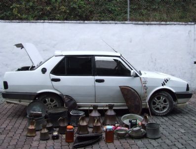 Köy Hırsızları Yakayı Ele Verdi