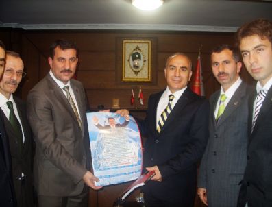 SAMSUN EMNIYET MÜDÜRÜ - Alperenler Emniyet Müdürü Çelik'i Ziyaret Etti