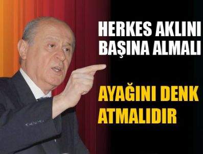 NIHAI HEDEF - Bahçeli'den BDP'ye sert yanıt