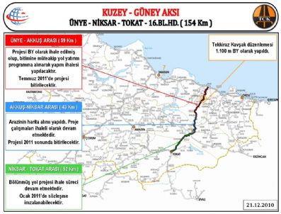 DİLEK YÜKSEL - Doğu Karadeniz'i Akdeniz'e Bağlayacak Yolda Proje Çalışmaları