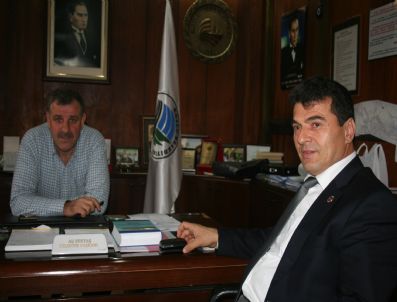 KÖZLÜ - Karaman Belediye Başkanı Kalaycı , Başkan Bektaş7ı Ziyaret Etti