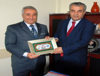 CEMAL YıLDıZER - Rektör Akdemir'den Vali Yardımcısı Yıldızer'e Ziyaret