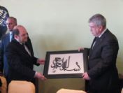 Vali İmga'ya Gazetecilerden Veda Yemeği