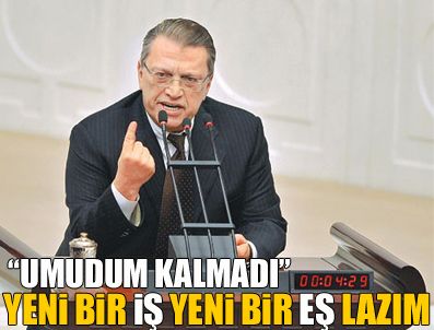 DP GENEL BAŞKANı - Yılmaz eşinden de ayrılıyor