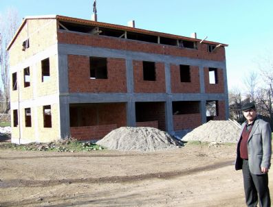 BOYALICA - Bostancık Köyü Köy Konağı Kaba İnşaatı Tamamlandı