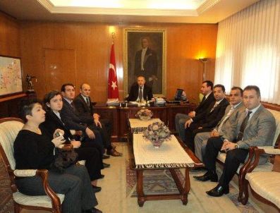 TÜRKIYE KAMU SEN - Türkiye Kamu Sen'den Vali Ata'ya Ziyaret