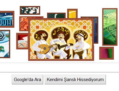 VASIL - Google Doodle (logo) yılbaşı tatili için değişti