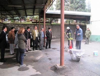 İLK YARDIM - Kütahya Orman Bölge Müdürlüğünde Yangın Tatbikatı