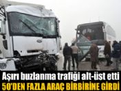 Ankara'da zincirleme trafik kazası