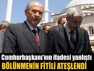 NORSIN - Bahçeli özerlik konusundaki sessizliğini bozdu