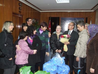 SEDAT PEKEL - Bandırma'da Tekerlekli Sandalye Kampanyasına Anlamlı Destek