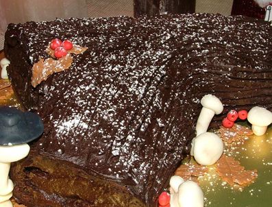 KOPUZ - Buche de Noel- Kütük Pasta (Noel Pastası) Google Logosu için tıkla