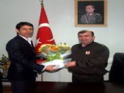 Çanakkale Gaziantepliler Dernek Yönetiminden Albay Türkmen'e Ziyaret