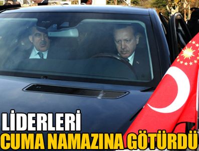 OTTOMAN - Başbakan Erdoğan Cumhurbaşkanlarını namaza götürdü