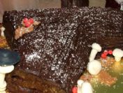 Buche de Noel Google özel Doodle çalışması