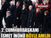 İnönü vefatının 37. yılında anıldı