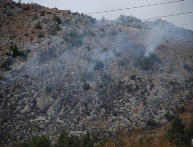 Kozan'da Makilik Alanda Yangın Çıktı