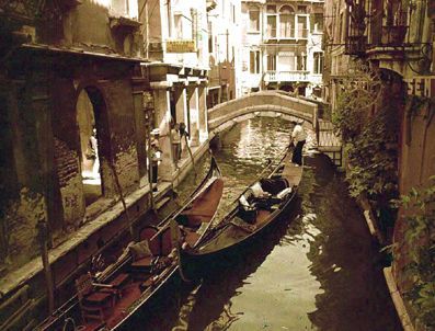 SAN MARINO - Venice gondolas Google özel Doodle çalışması
