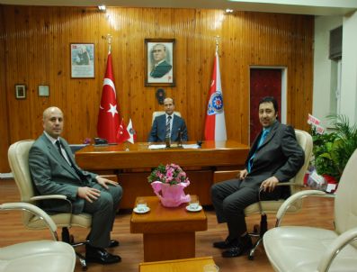 SEMIH ÇOLAK - Anadolu Hastanesi'nden Ünsal Ve Koçak'a Ziyaret