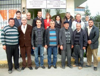 ERDOĞAN ÇELIK - Fidan Üreticileri Başkan Seçti