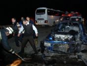 Kütahya'da trafik kazası: 3 yaralı