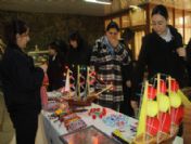 Çankırı'da Mahkumların El Becerileri Sergilendi