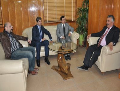 SELIM SADAK - Siirt Barosundan Belediyeye Nezaket Ziyareti