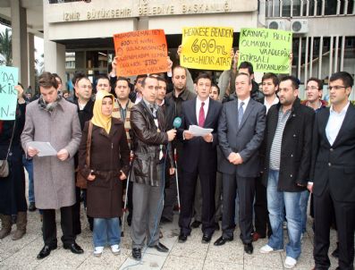 HAMZA DAĞ - İzmir'de Ak Partili Gençler, Yoksullar İçin Büyükşehir'den 600 Tl İstedi