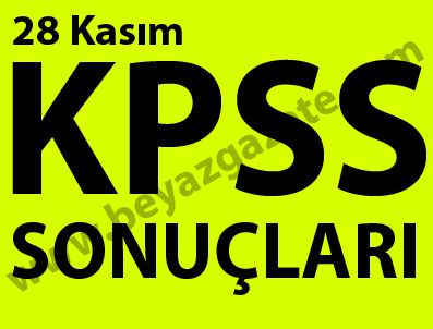 KPSS sınavı ortaöğretim ve önlisans sonuçları (2010 KPSS)