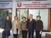 Başkan Pekel, Türkiye Yardım Sevenler Derneği'ni Ziyaret Etti