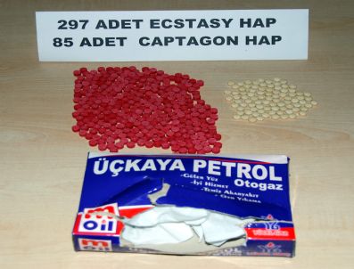 Gaziantep'te Ecstasy Ve Captagon Operasyonu