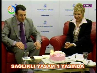 'Sağlıklı Yaşam' 1' İnci Yaş Gününü Canlı Yayında Kutladı...