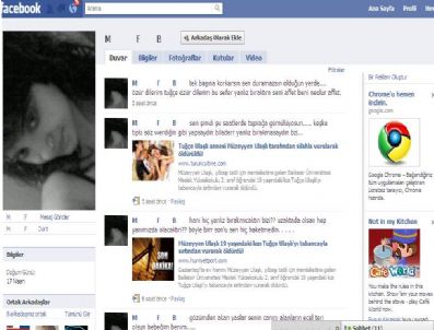 ULAŞLı - Tuğçe'nin Erkek Arkadaşından Facebook'ta İsyan