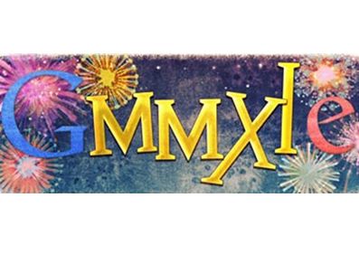 Google yeni Logosu (Doodle) 'Yeni Yılınız Kutlu Olsun' - Hoşgeldin 2011