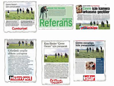 HÜLYA KOÇYİĞİT - İletişim Fakültesi Öğrencilerine 'Yeşil Kamera Çevre Oscar'ı