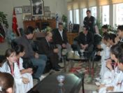 Madalyalı Tekvandoculardan Belediye Başkanına Ziyaret