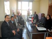 Mutki Kaymakamı Sarı'dan Eski İlçe Milli Eğitim Müdürü Özden'e Ziyaret