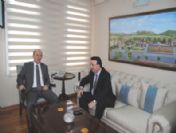 Suriye'nin Ankara Büyükelçisi Dr. Nidal Kabalan, Erzurum'da ...