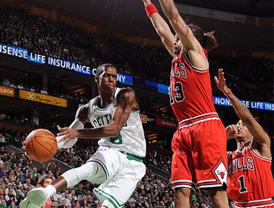 CHICAGO BULLS - Boston Celtics sahasında Chicago Bulls'u 104-92 mağlup etti