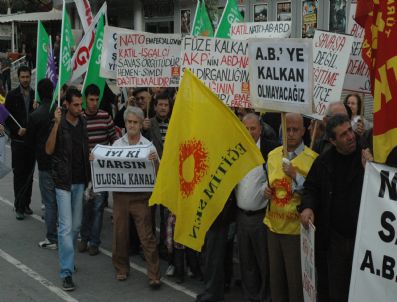 LIZBON - Sakarya'da Füze Kalkanı Eylemi