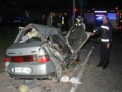 Samsun'da Tır Otomobile Çarptı: 1 Ölü, 1 Yaralı