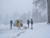 Kartepe'de Kar Kanlığı 15 Santim Oldu