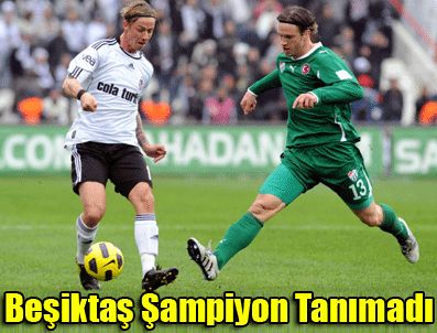 Beşiktaş Bursaspor'dan 3 puanı aldı