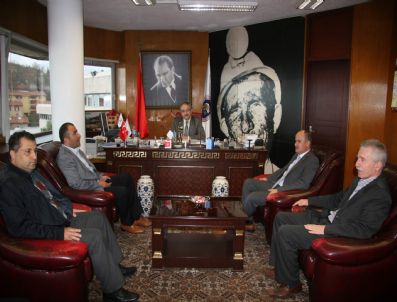 MADENCILER GÜNÜ - Ak Parti'den Ttk Genel Müdürü İnan'a Ziyaret