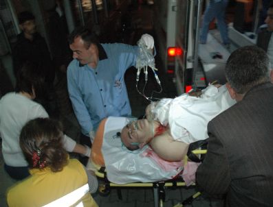 Başkanın Şoförü Yaralı Halde Bulundu